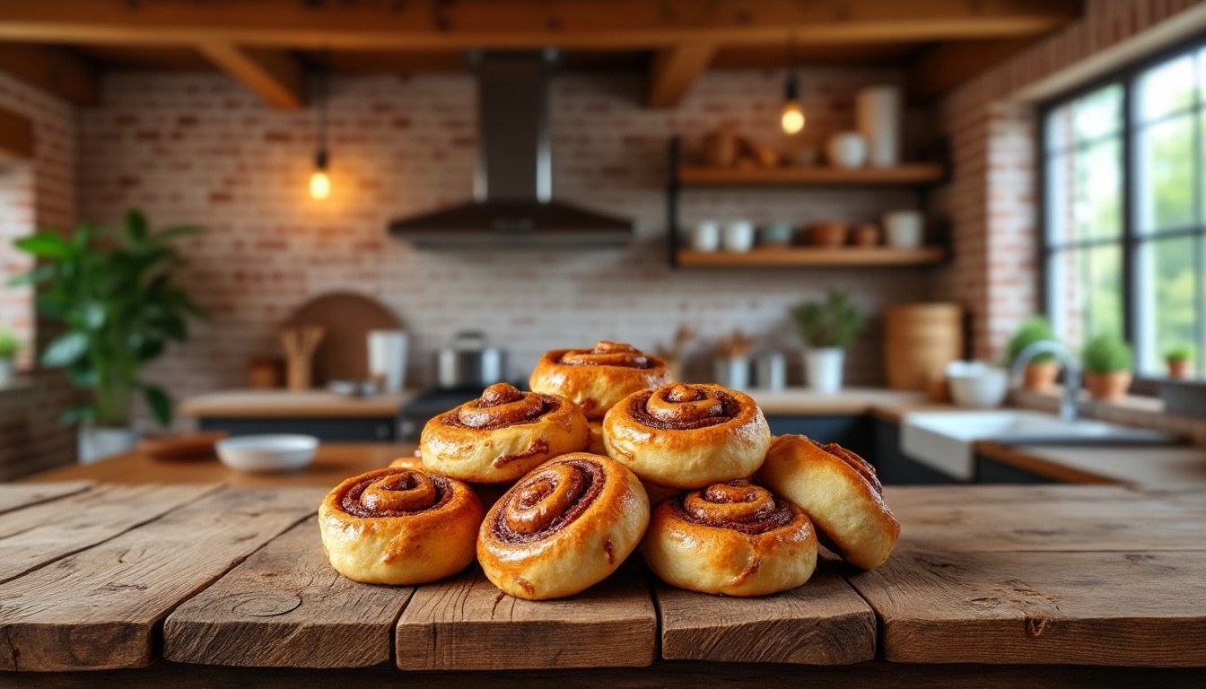 scopri la ricetta autentica dei cinnamon rolls americani e impara come preparare le morbide e profumate girelle alla cannella passo dopo passo.