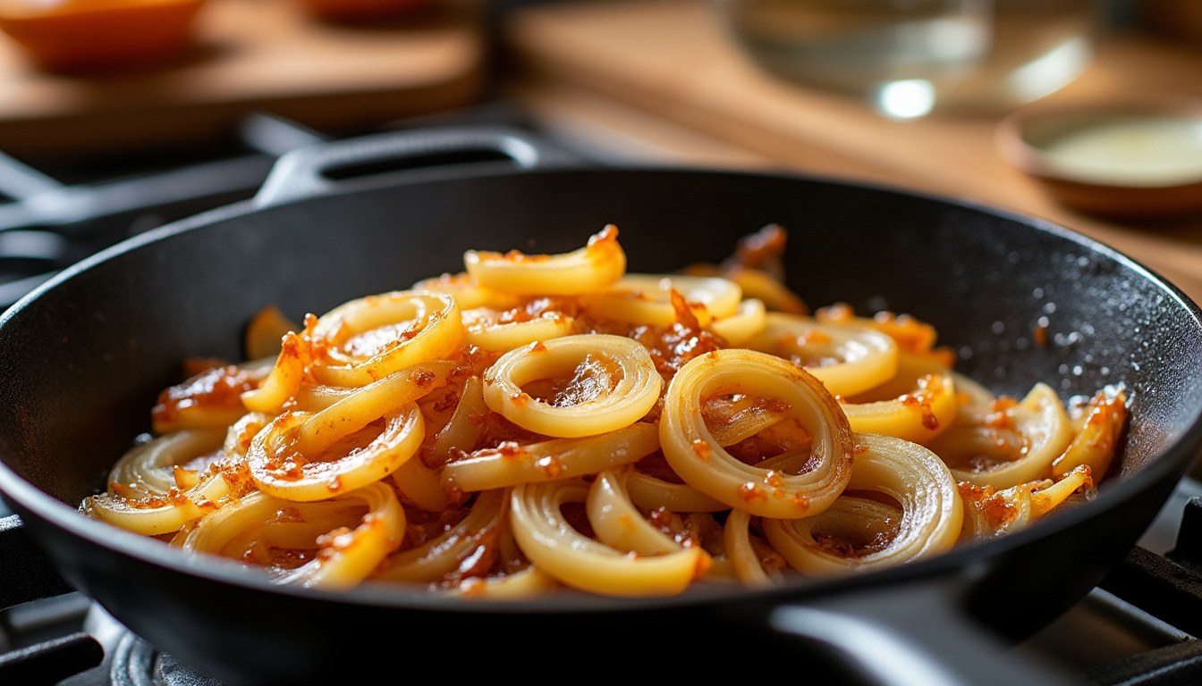 scopri come preparare le cipolle caramellate perfette con la nostra guida passo passo. ricetta semplice e gustosa per un risultato delizioso ogni volta.