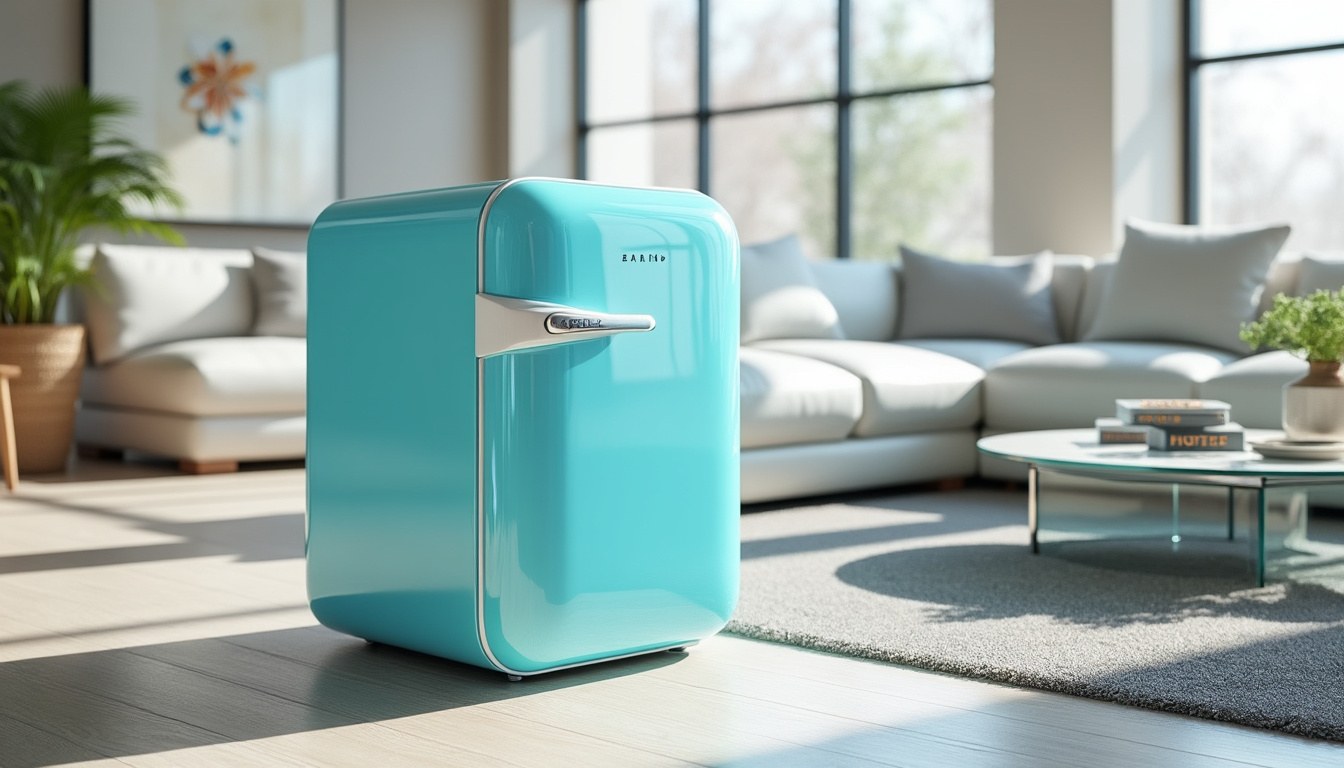 scopri idee di design uniche con mini frigo colorati per arredare la tua stanza con stile e funzionalità.