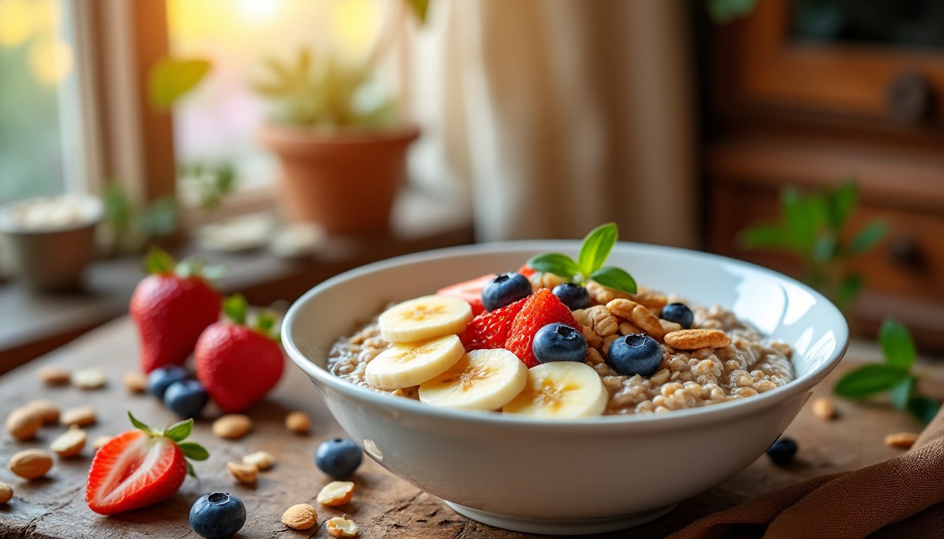 scopri la ricetta del porridge perfetto: una colazione sana e nutriente a base di avena, facile da preparare e deliziosa per iniziare la giornata con energia.