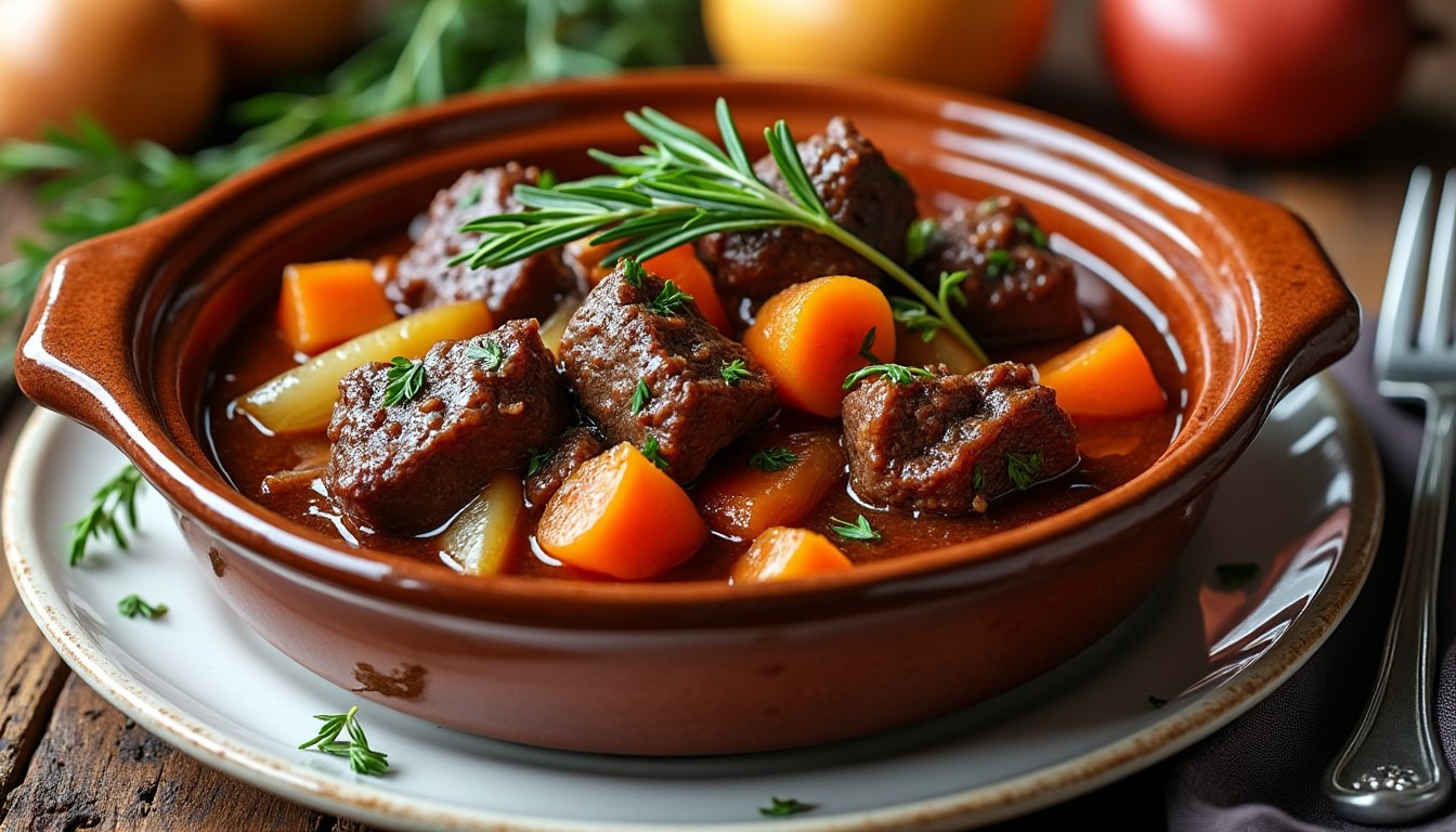 scopri la ricetta del brasato perfetto con i nostri segreti per una carne tenera e succosa che si scioglie in bocca ad ogni morso.
