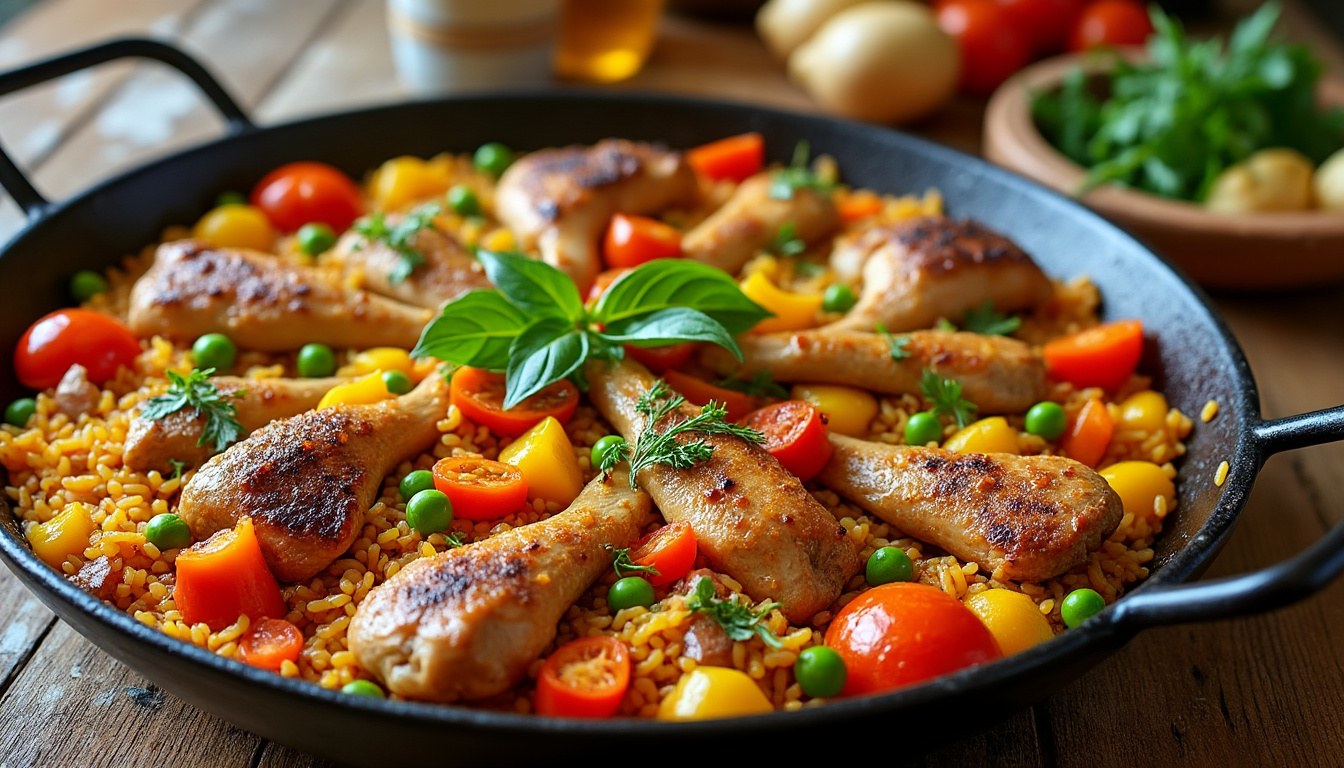scopri la ricetta autentica della paella valenciana e impara a prepararla facilmente a casa con ingredienti freschi e tecniche tradizionali.