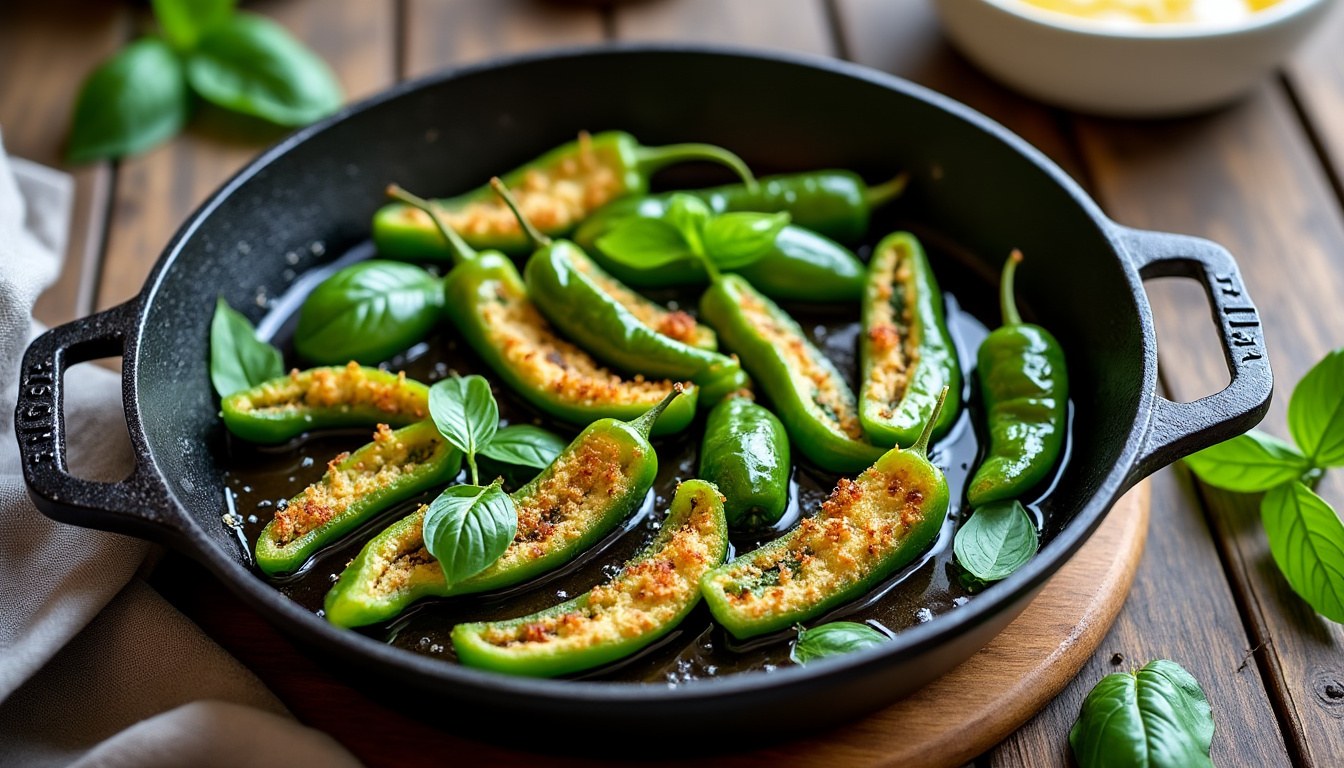scopri deliziose ricette con i friggitelli, i peperoncini dolci tipici, cucinati in padella alla napoletana per un sapore autentico e irresistibile.